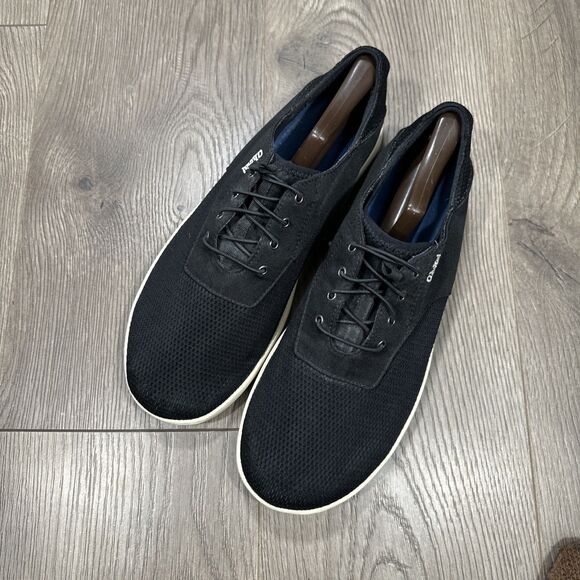 OluKai Shoes Men\'s 10.5 No-Tie Black Nohea Moku Style Slip On Casual Beach Boat main image 5